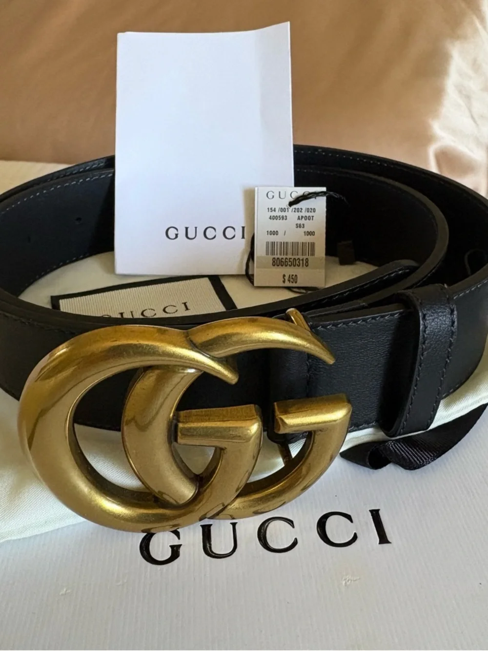 Gucci Double G Buckle Belt - Picture 4 of 5